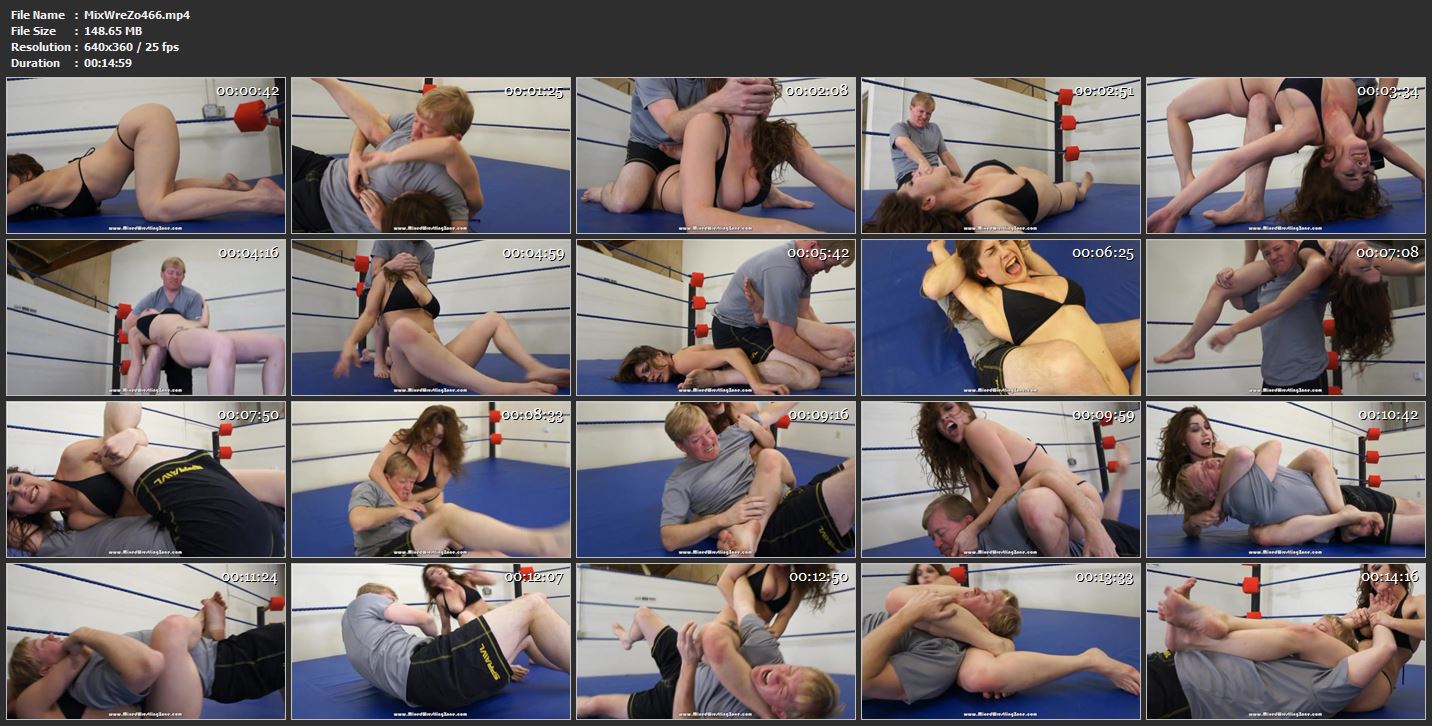 Kymberly Jane Vs Duncan Mixed Wrestling Zone Lq P Mp Femdom Zone