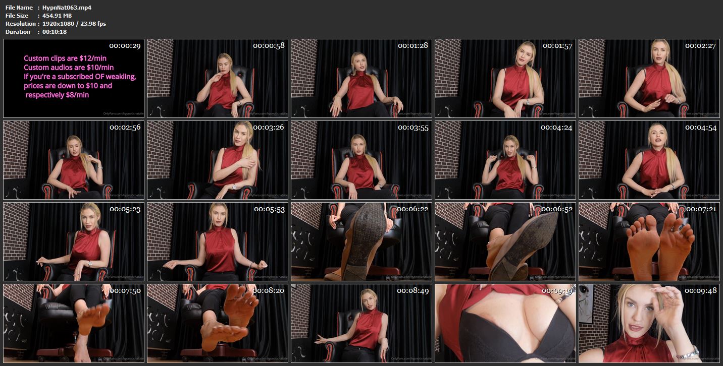 Goddess Natalie In Scene: I Should Always Be Your Top Priority - HYPNOTICNATALIE - FULL HD/1080p/MP4