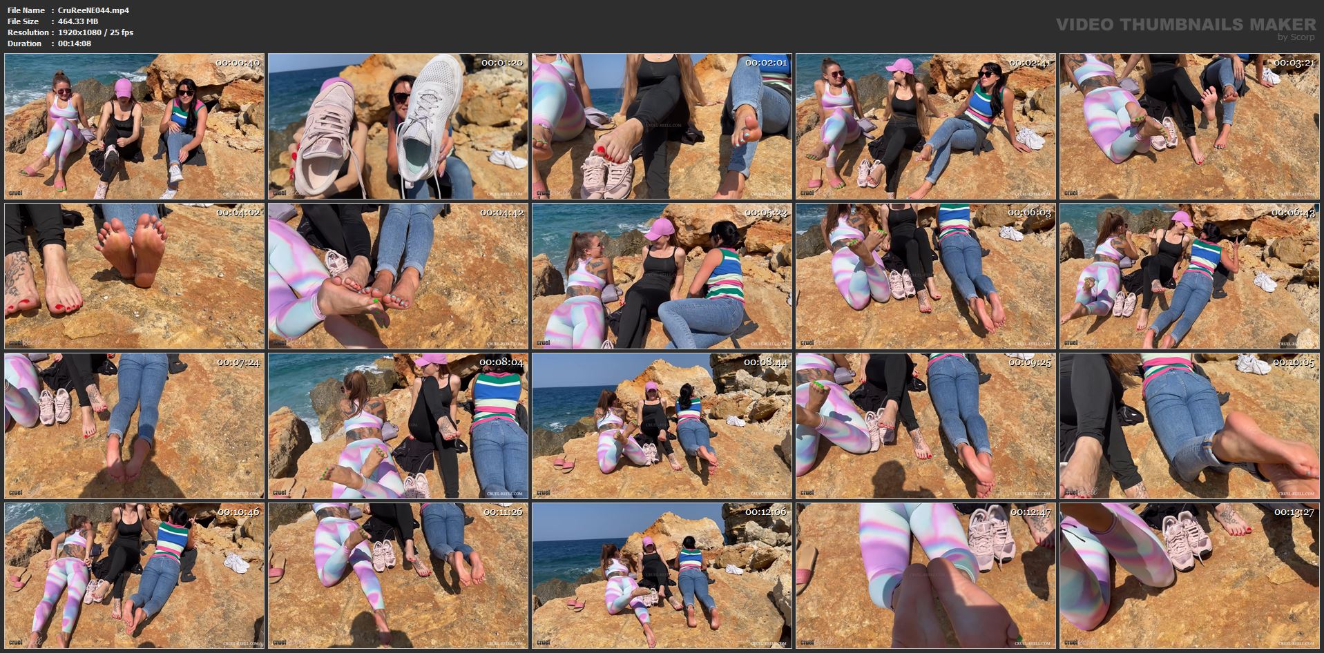 Gyros Girls - Theopanie And The Jerk Off Rock - CRUEL REELL - FULL HD/1080p/MP4