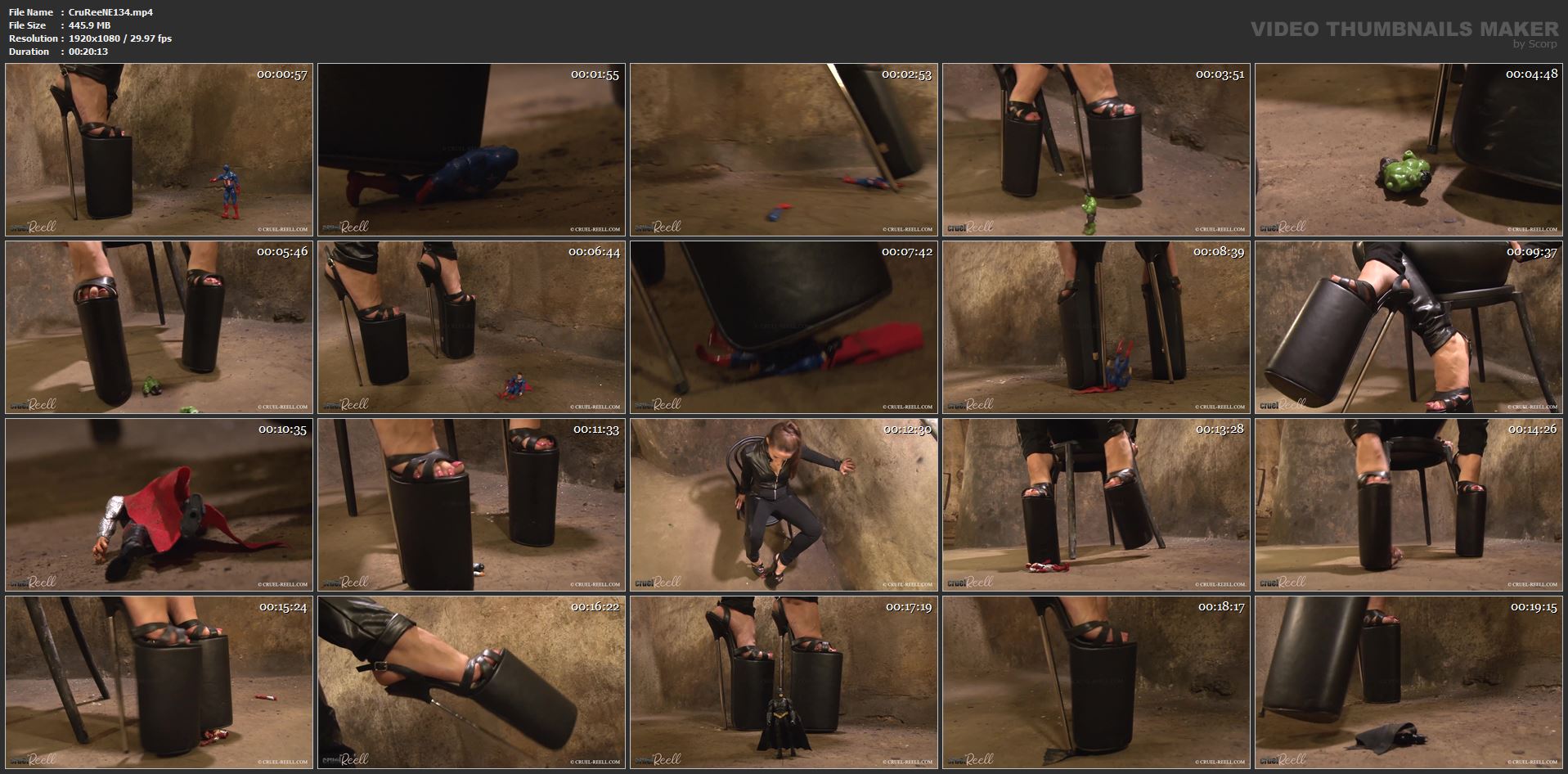 Marvels Avengers Vs. Cruel Reell - The Compilation - CRUEL REELL - FULL HD/1080p/MP4