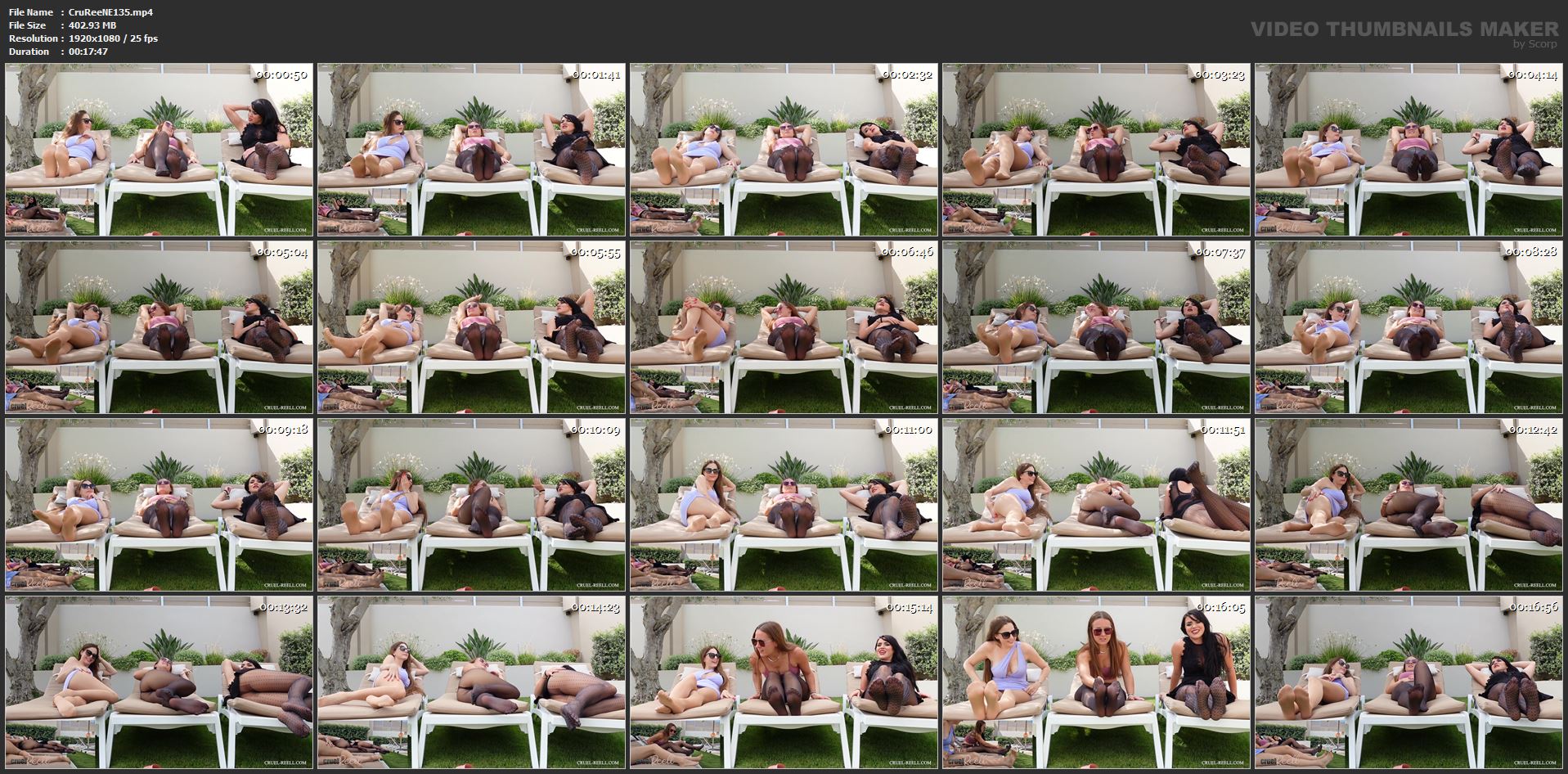 Gyros Girls - Nylons And Immaculate Daisies - CRUEL REELL - FULL HD/1080p/MP4