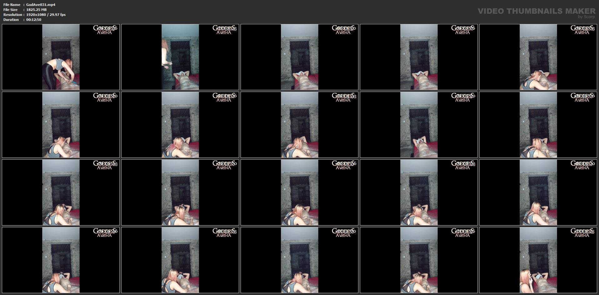 Goddess Aveena In Scene: Cigarette Meets Balls - CRAWLTOAVEENA - FULL HD/1080p/MP4