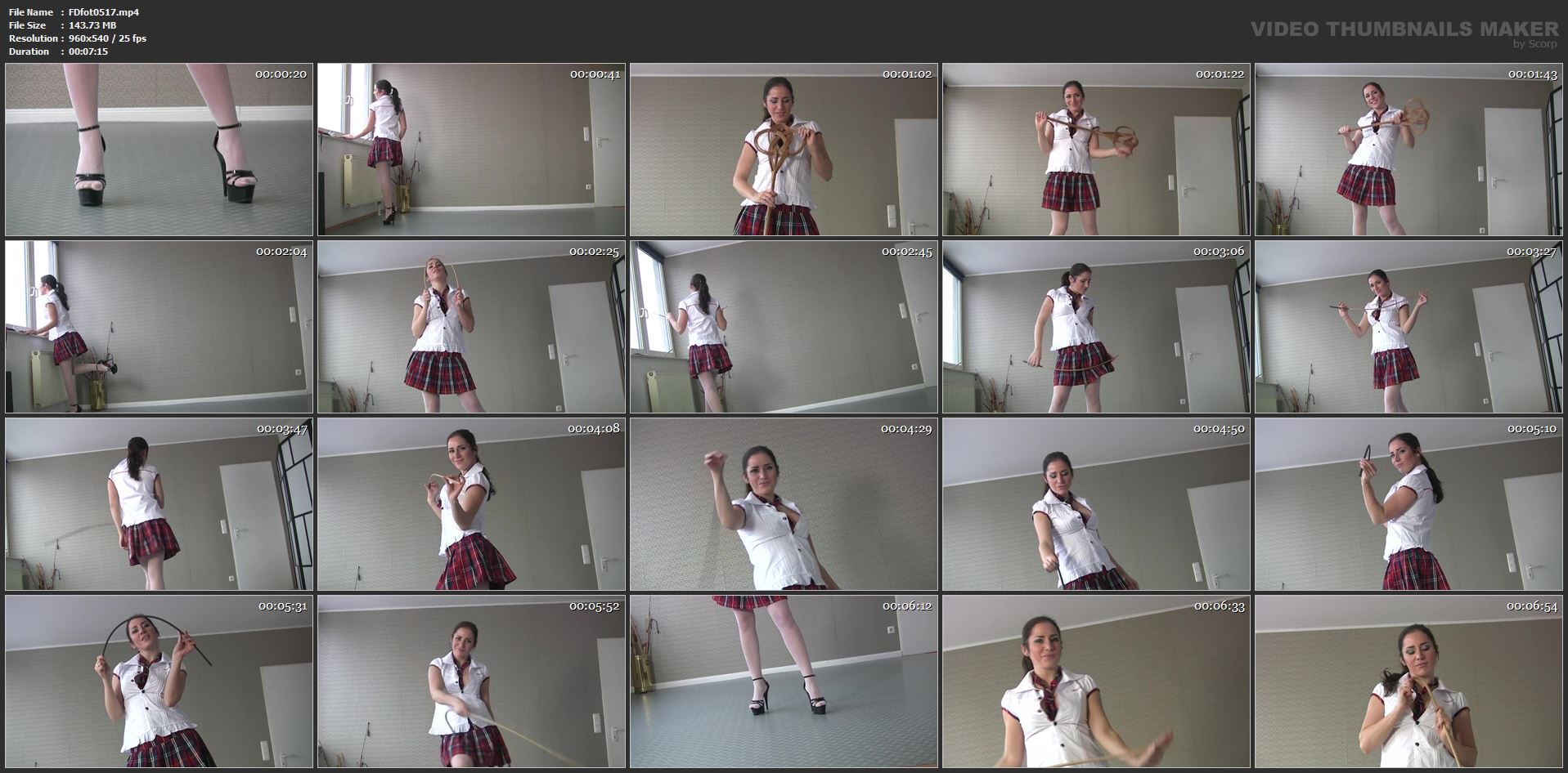Esmeralda - Trashed By A Schoolgirl - FEMDOMFOTO - SD/540p/MP4