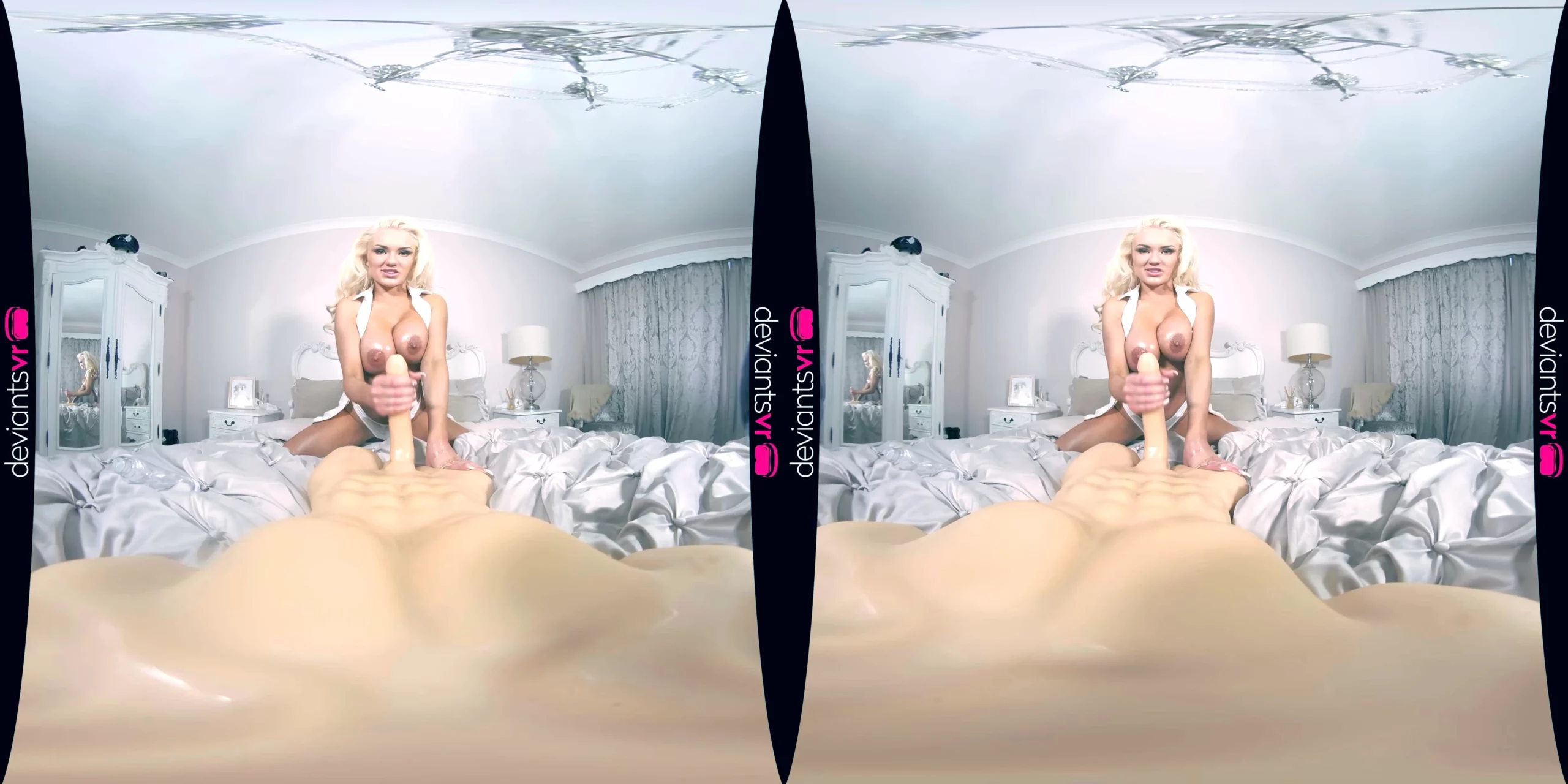 Mean Girls Vr - Ashley Jay - Massage Your Cock - Deviantsvr - SEXLIKEREAL - MP4