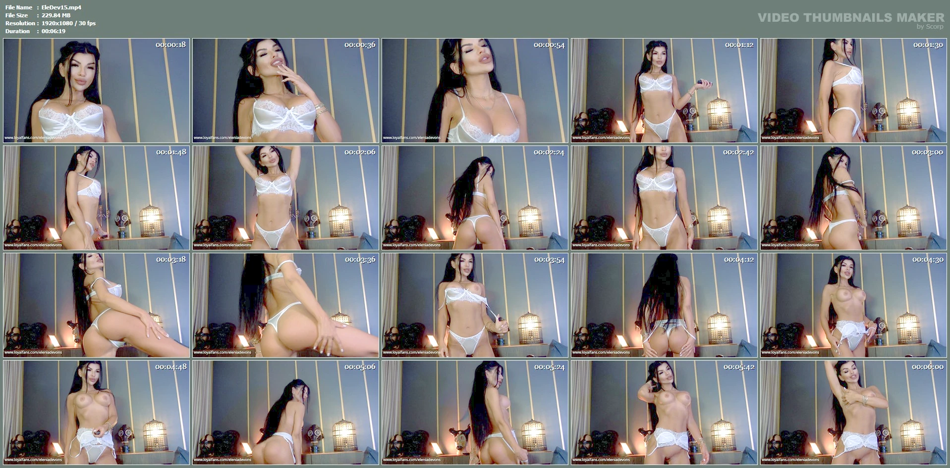 Provocative And Sensual - Get Closer And Let's Know Better Each Other! - ELENIA DEVONS / MISTRESSELENIA - MP4