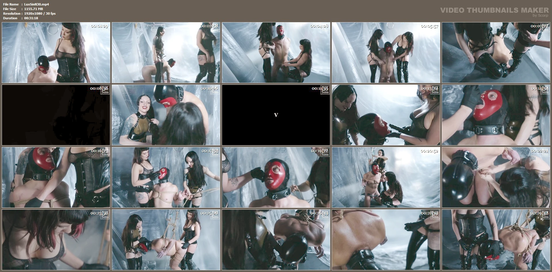 Intense Shibari Strapon Pegging With Domina Moir Div And Mistress Maya Poison - LUXURIOUS SINS / BDSM STUDIO LUX - MP4