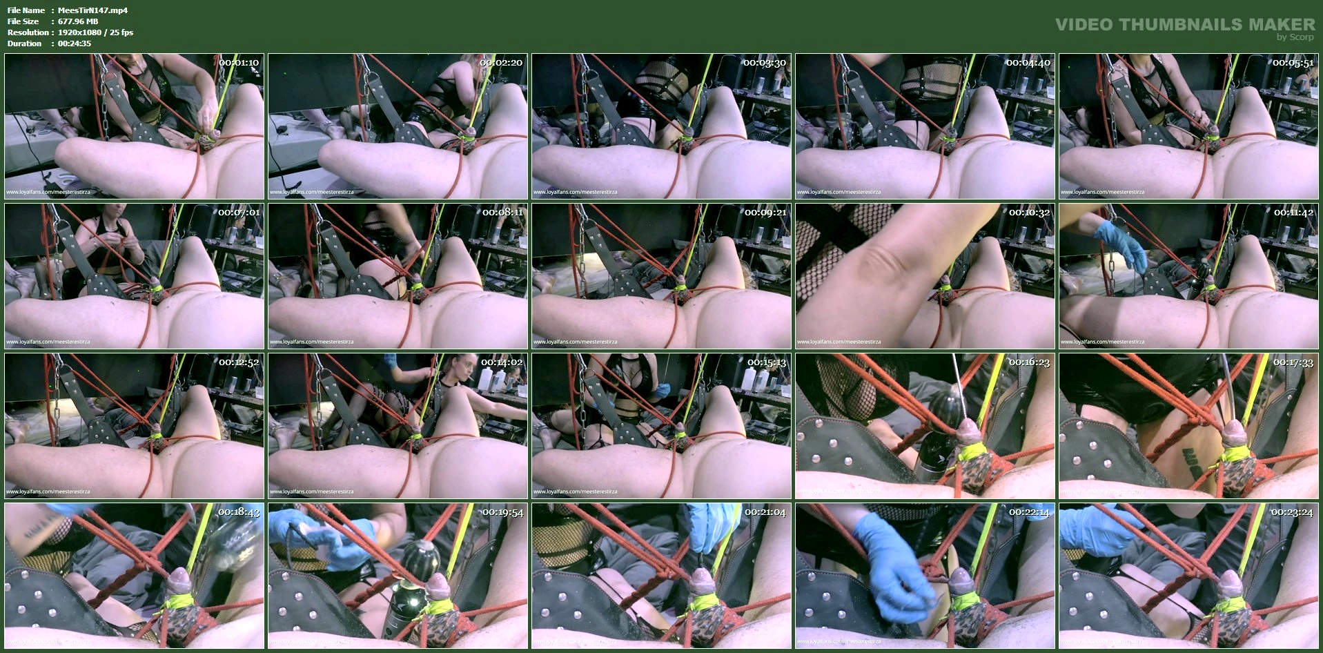 CBT Submissive Slave Training - MEESTERES TIRZA / KIKI KOETSENRUIJTER / MISTRESS TIRZA - MP4