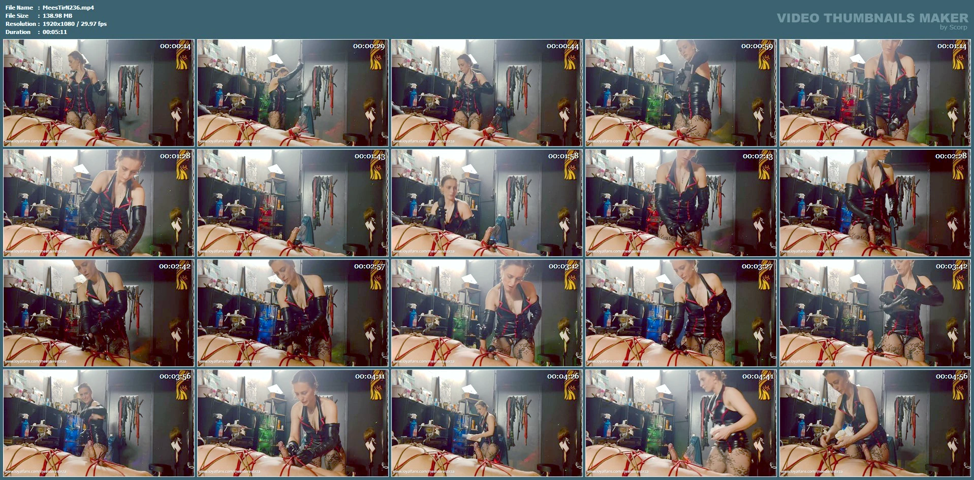 Edging Games Bondage Female Domination - MEESTERES TIRZA / KIKI KOETSENRUIJTER / MISTRESS TIRZA - MP4