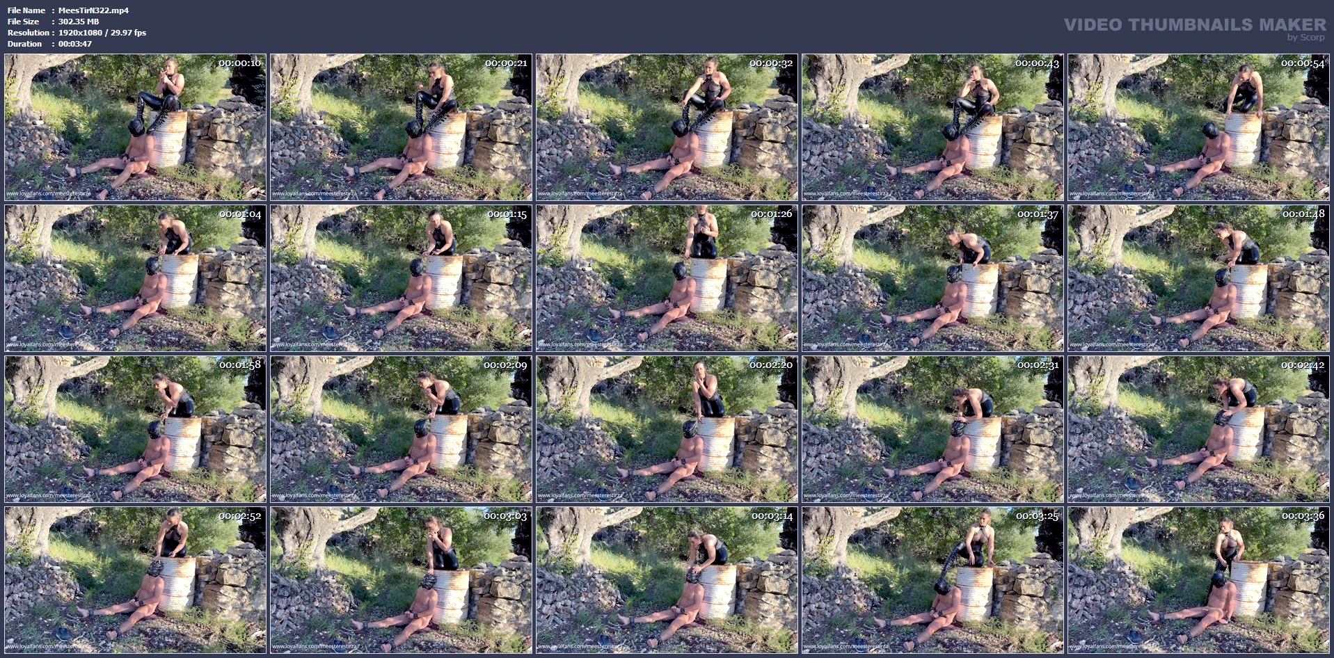 Jerking Off Instruction Female Domination Humiliation Outdoor - MEESTERES TIRZA / KIKI KOETSENRUIJTER / MISTRESS TIRZA - MP4