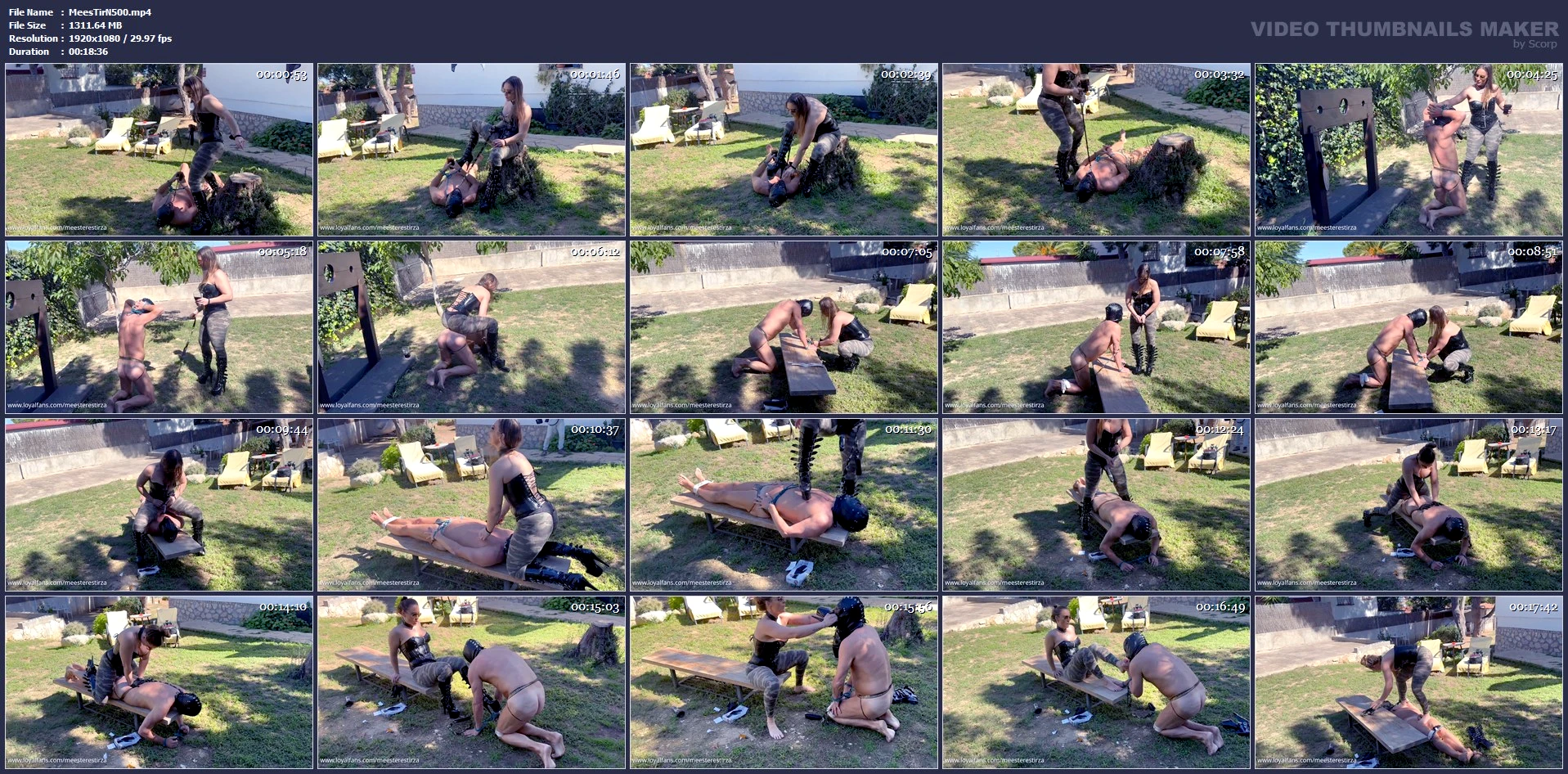 Submissive Slave Training Outdoor Female Domination Anal Foot Worship Dildo Sucking Humiliation - MEESTERES TIRZA / KIKI KOETSENRUIJTER / MISTRESS TIRZA - MP4