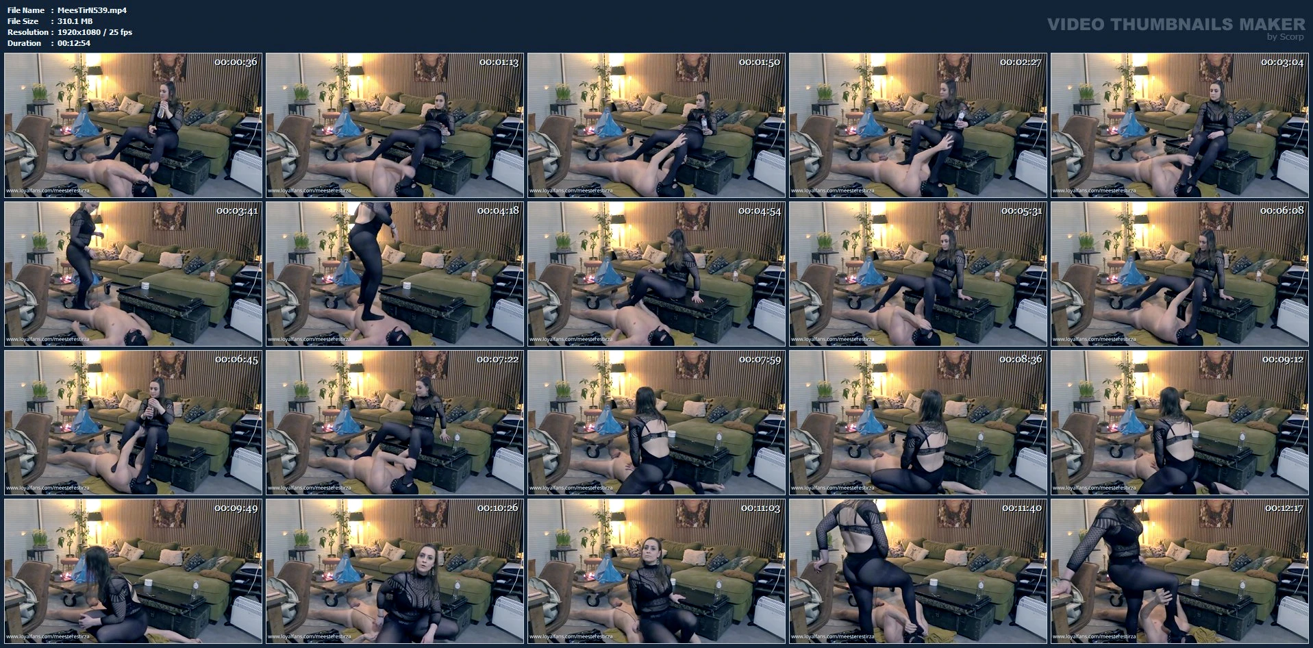 Trampling And Face Sitting - MEESTERES TIRZA / KIKI KOETSENRUIJTER / MISTRESS TIRZA - MP4