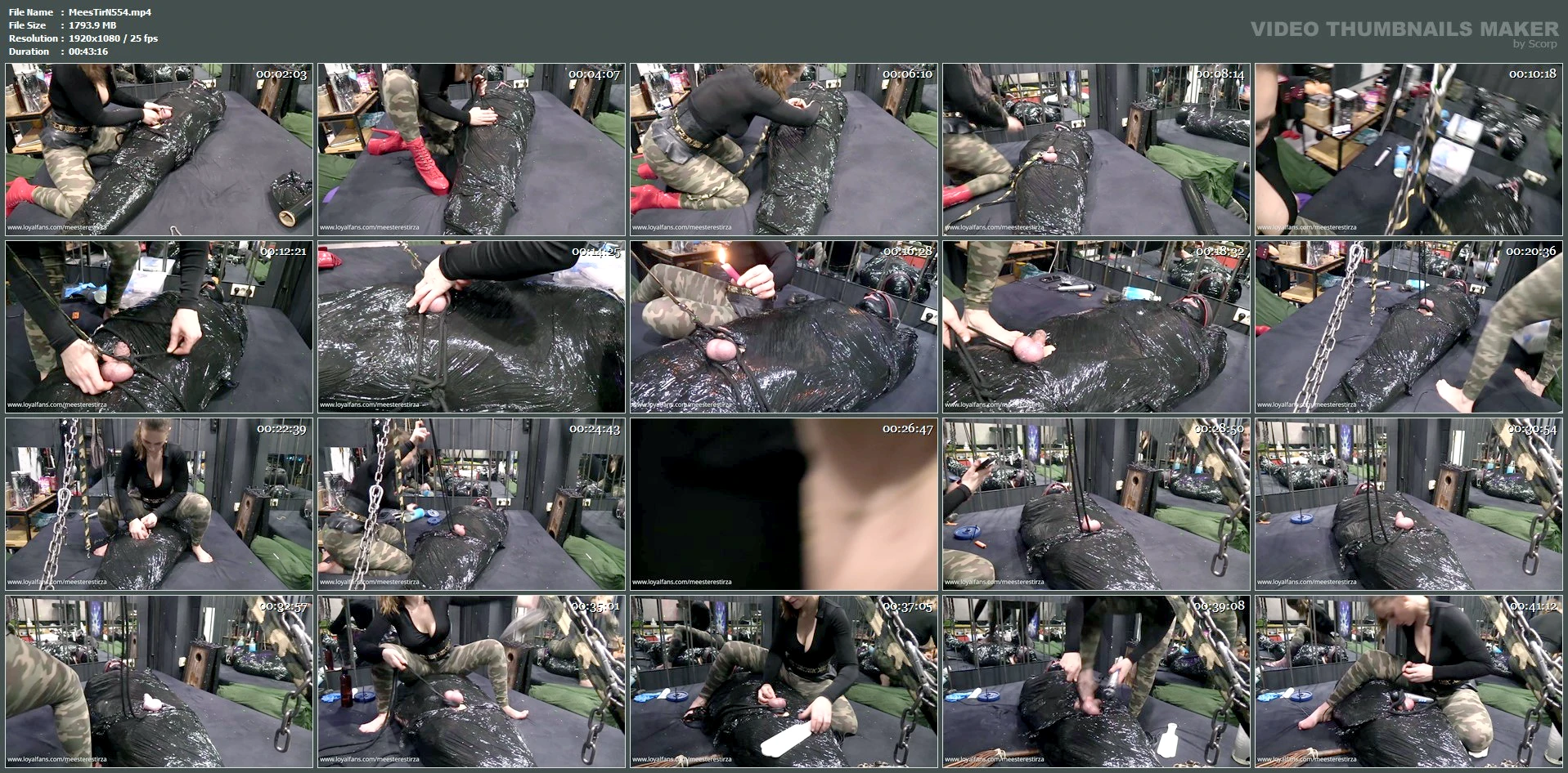 Trampling CBT Mummification Use A Slutboy - MEESTERES TIRZA / KIKI KOETSENRUIJTER / MISTRESS TIRZA - MP4