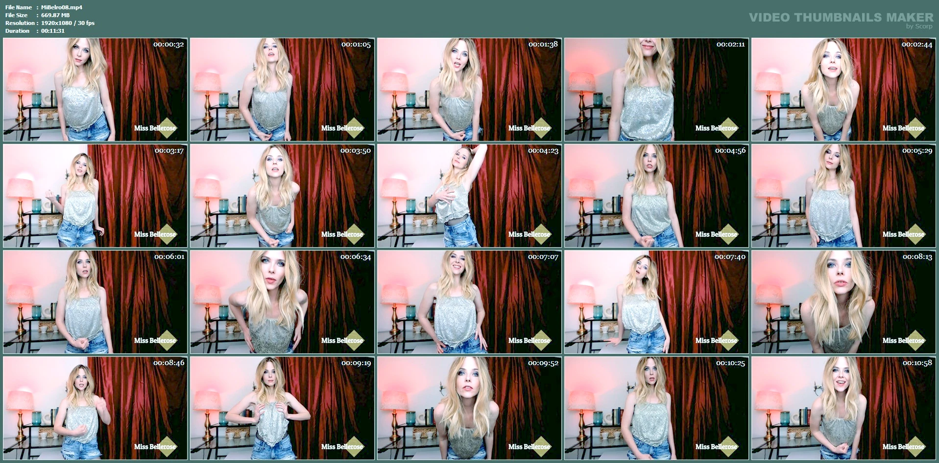 Bend And Snap JOI - CBT - MISS BELLEROSE / PIPER BELLEROSE / MADAME ASTER / ASTER BELLEROSE - MP4