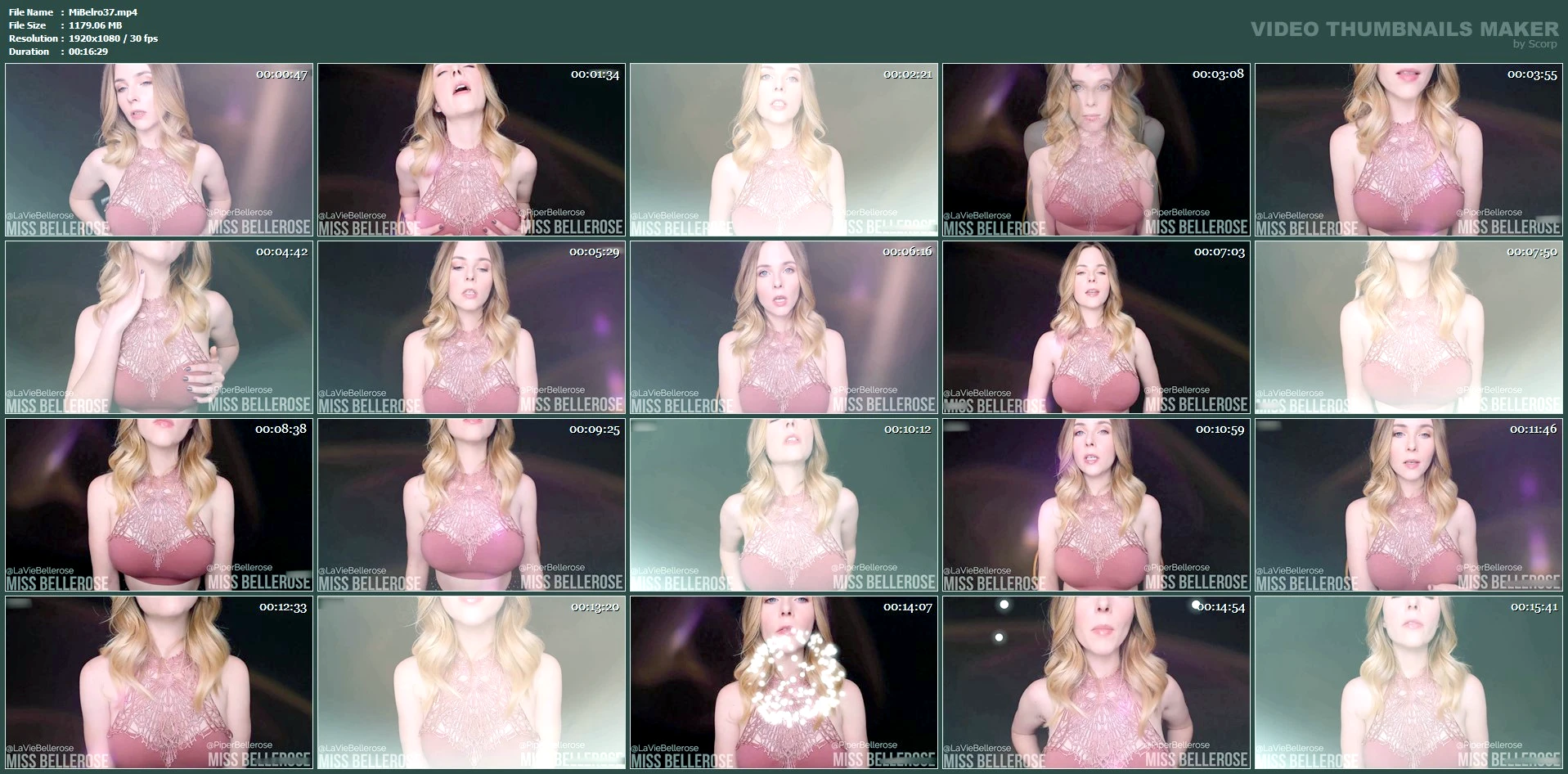 Mesmerized Into Addiction - MISS BELLEROSE / PIPER BELLEROSE / MADAME ASTER / ASTER BELLEROSE - MP4