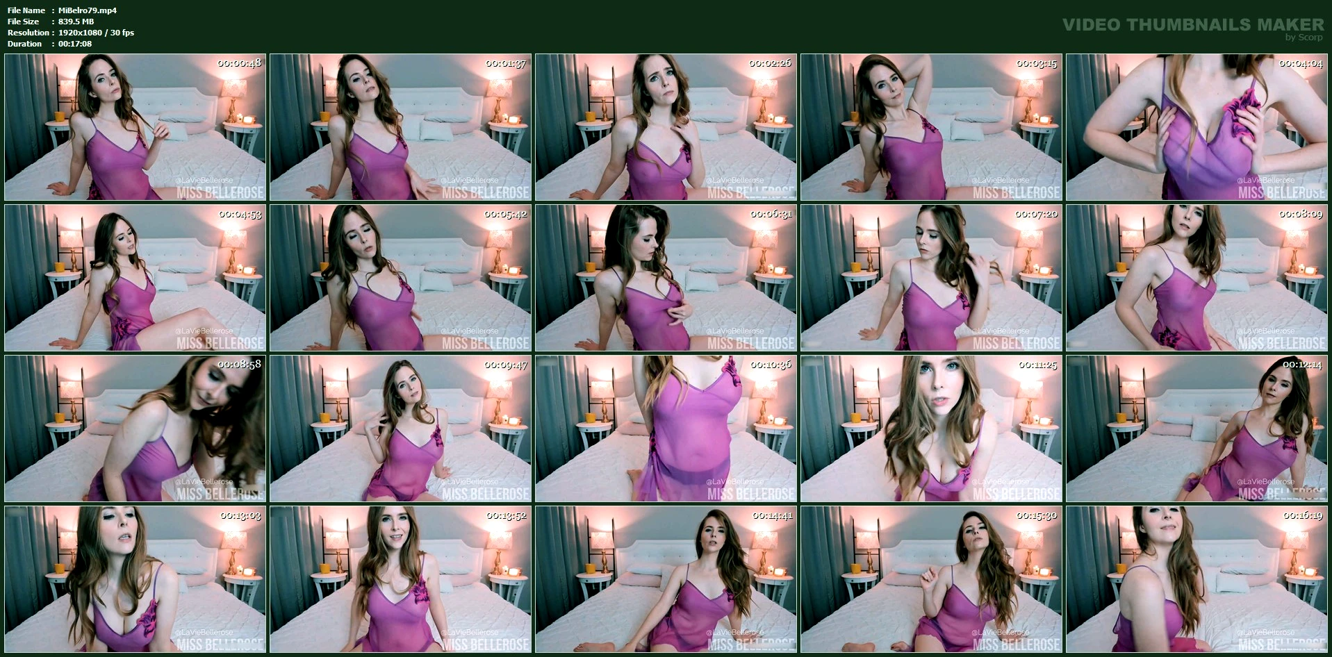 Unlocked JOI - MISS BELLEROSE / PIPER BELLEROSE / MADAME ASTER / ASTER BELLEROSE - MP4