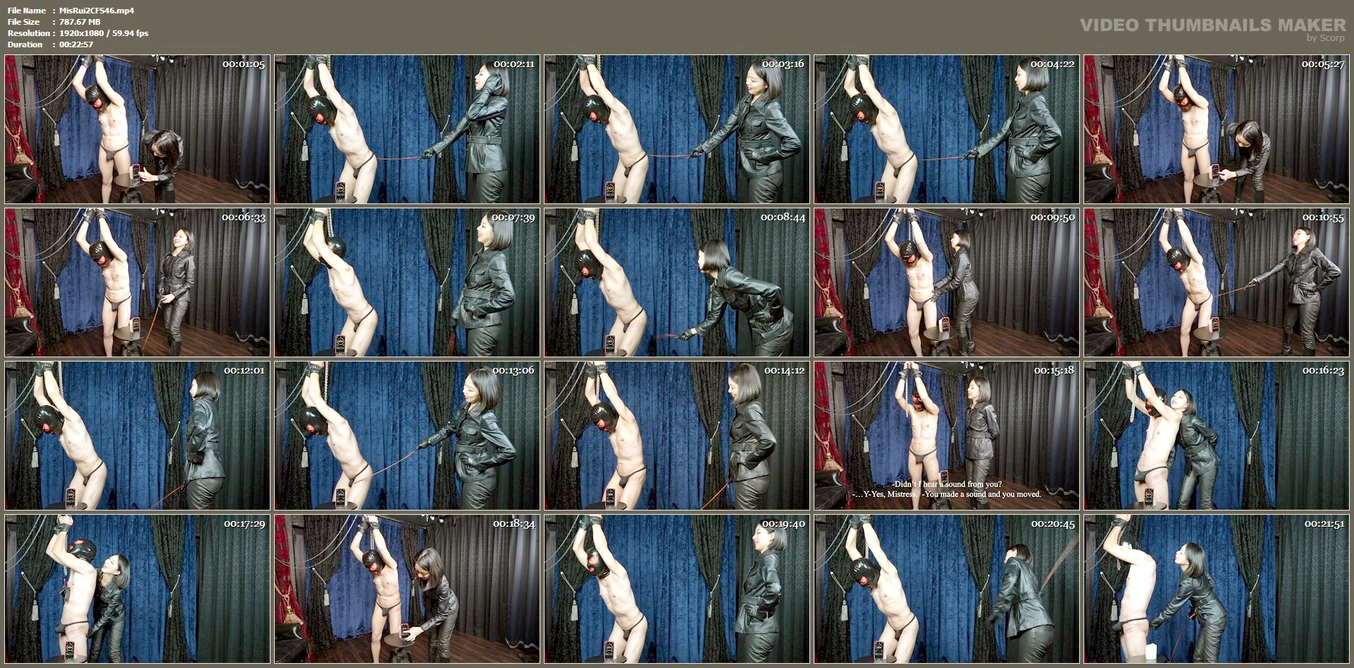 Timed Discipline - No Movement, No Sound, Just Punishment Mistress Ruiko Uses A Timer To Strike Her Sub With A Cane - MISTRESS RUIKO - MP4