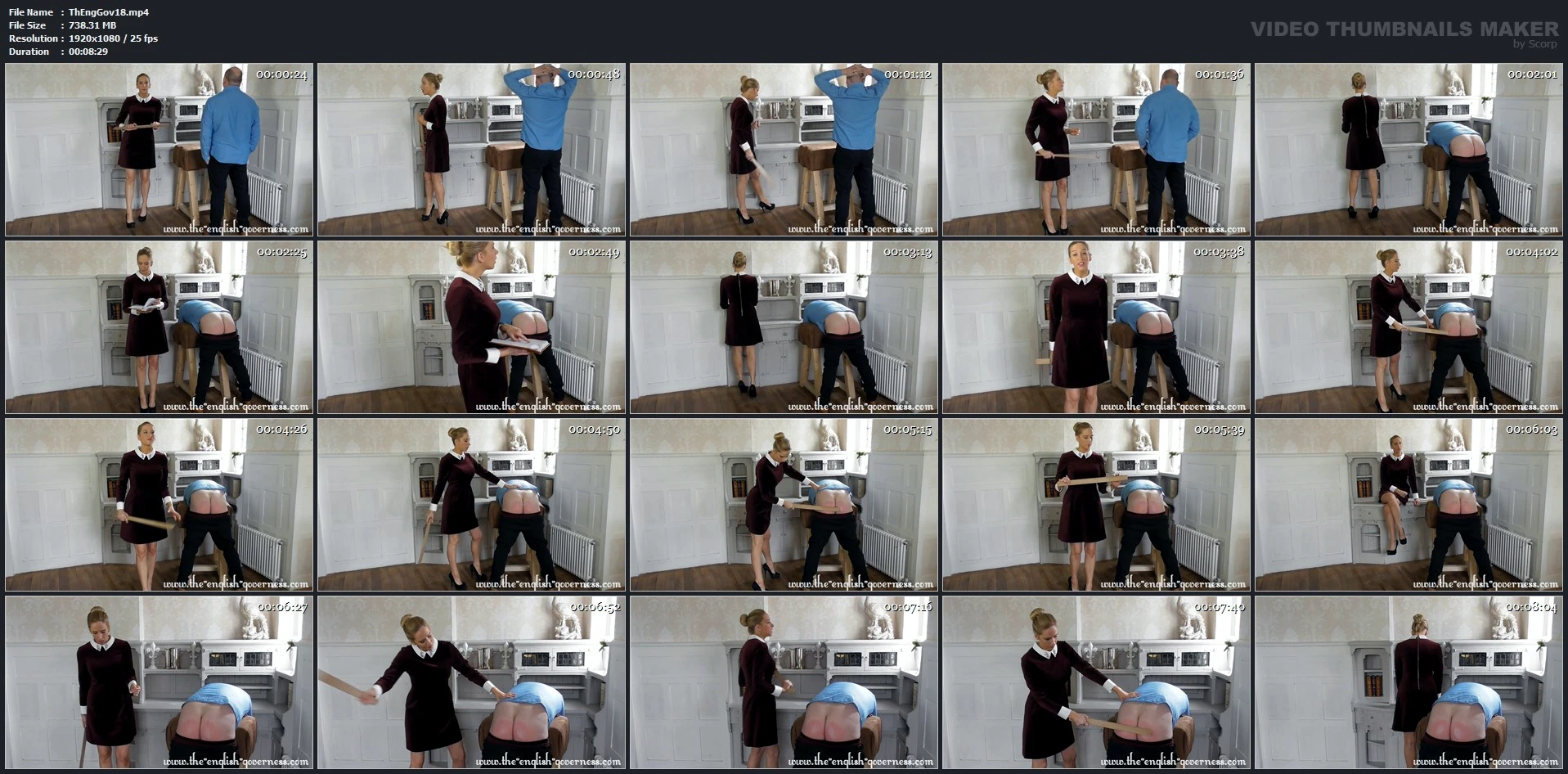 Governess Kenworthy Installs Some Much Needed Discipline - THE ENGLISH GOVERNESS - MP4