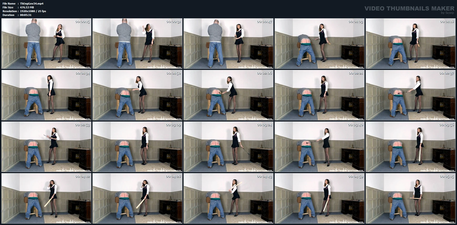 Miss Kensington Completes Punishment Duties For Miss Kenworthy - THE ENGLISH GOVERNESS - MP4